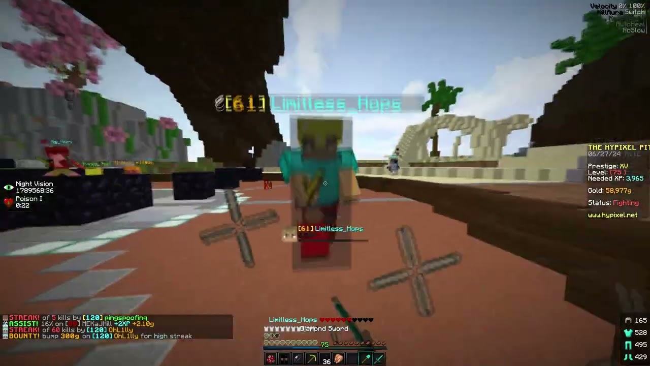 HYPIXEL PIT RAPE SERIES #5 - OWO + 140ER