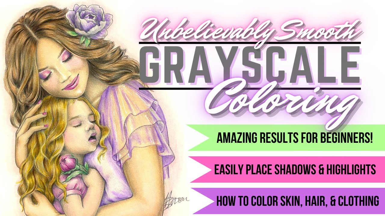 Grayscale Coloring | UNBELIEVABLY SMOOTH Results!!