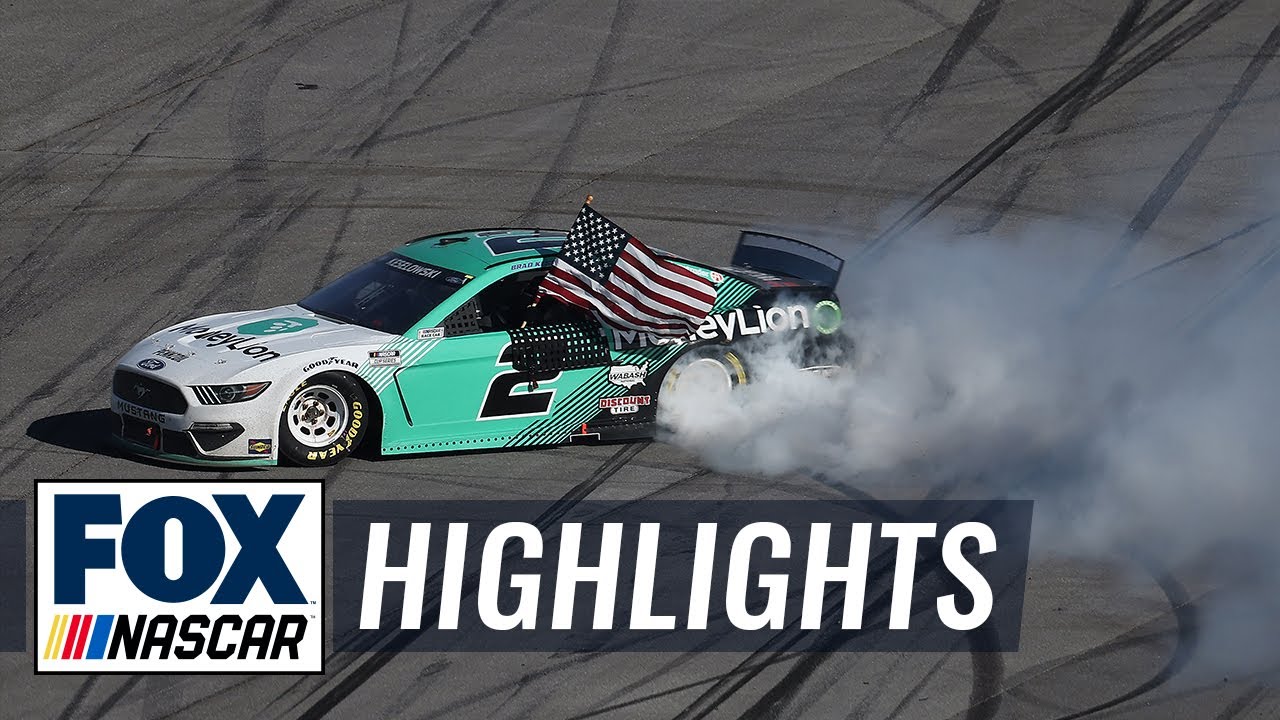 FINAL LAPS: Brad Keselowski gets it done in overtime at Talladega | NASCAR ON FOX HIGHLIGHTS