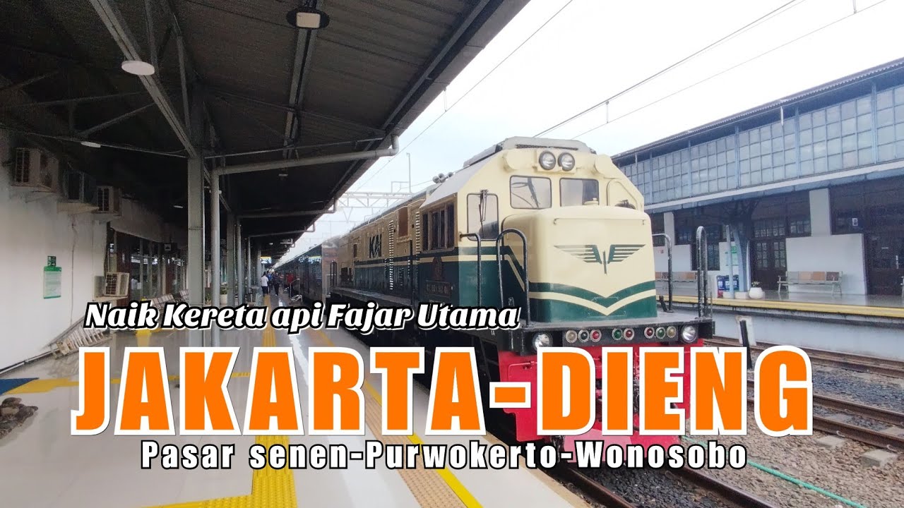 FIRST TIME LIBURAN TAHUN BARU 2025 KE DIENG NAIK KERETA.