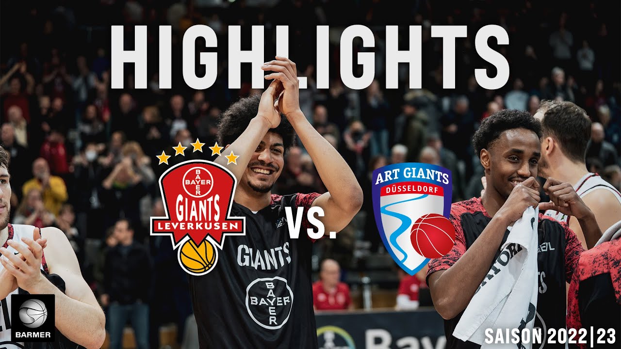 BAYER GIANTS Leverkusen : ART GIANTS Düsseldorf | Highlights | ProA | Saison 2022/23
