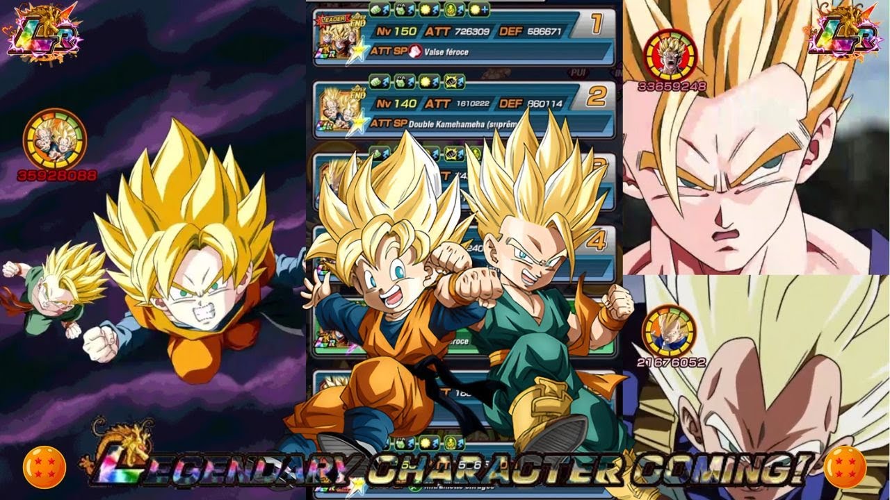 JE SUIS SANS VOIX.. TEST GOTEN/TRUNKS END ZTUR VS NEW BLUE ZONE GOKU SSJ | DOKKAN BATTLE
