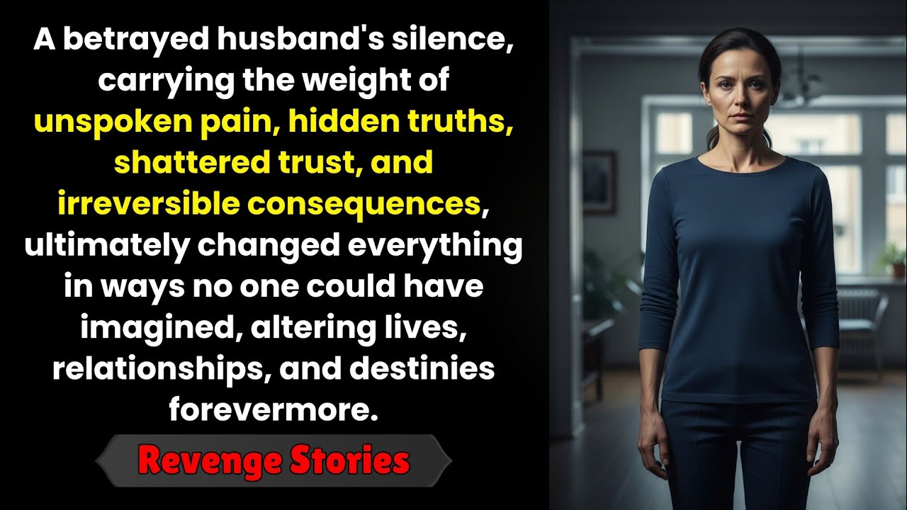 A Betrayed Husband’s Silence, Carrying the Weight of Unspoken Pain...