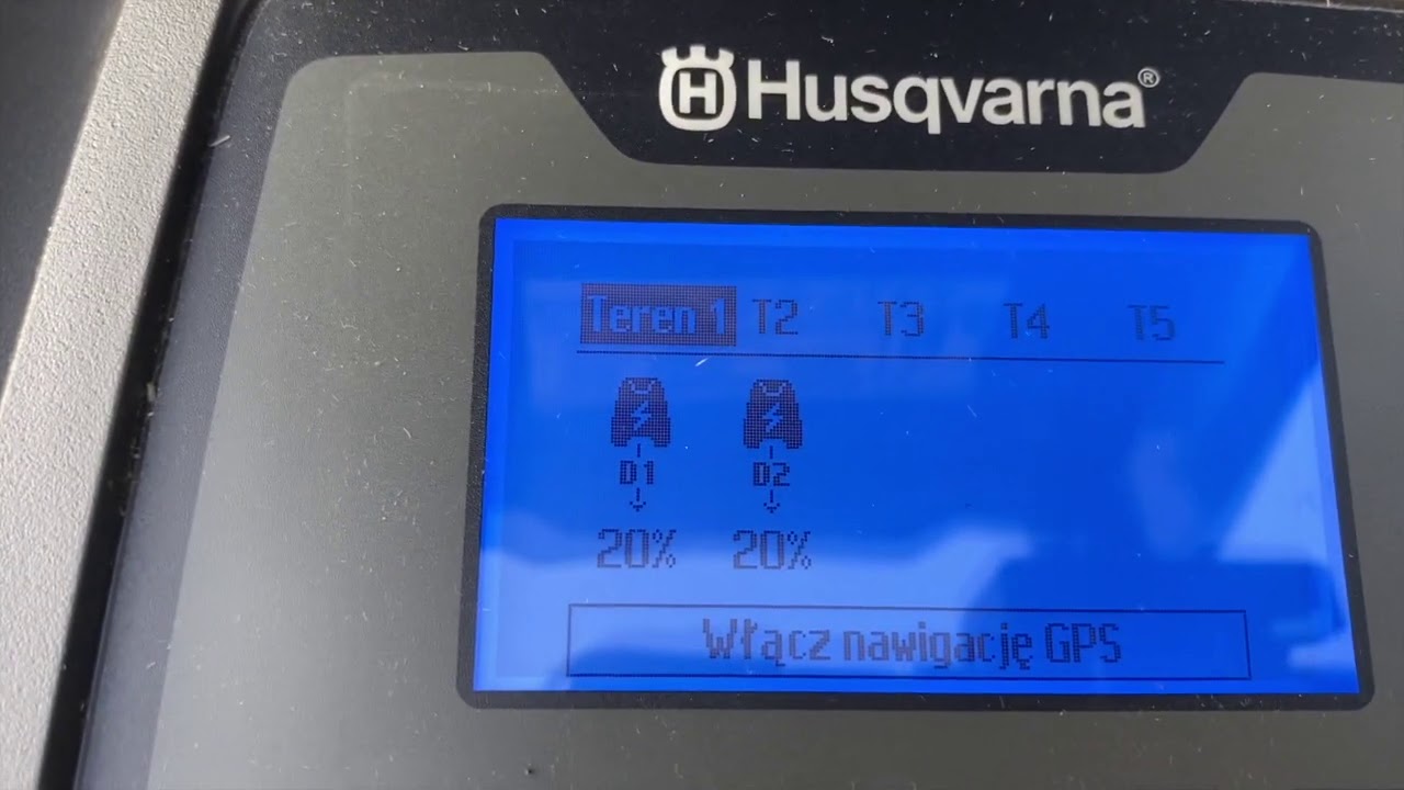 Automower Husqvarna 430 X. Podstawowe funkcje.