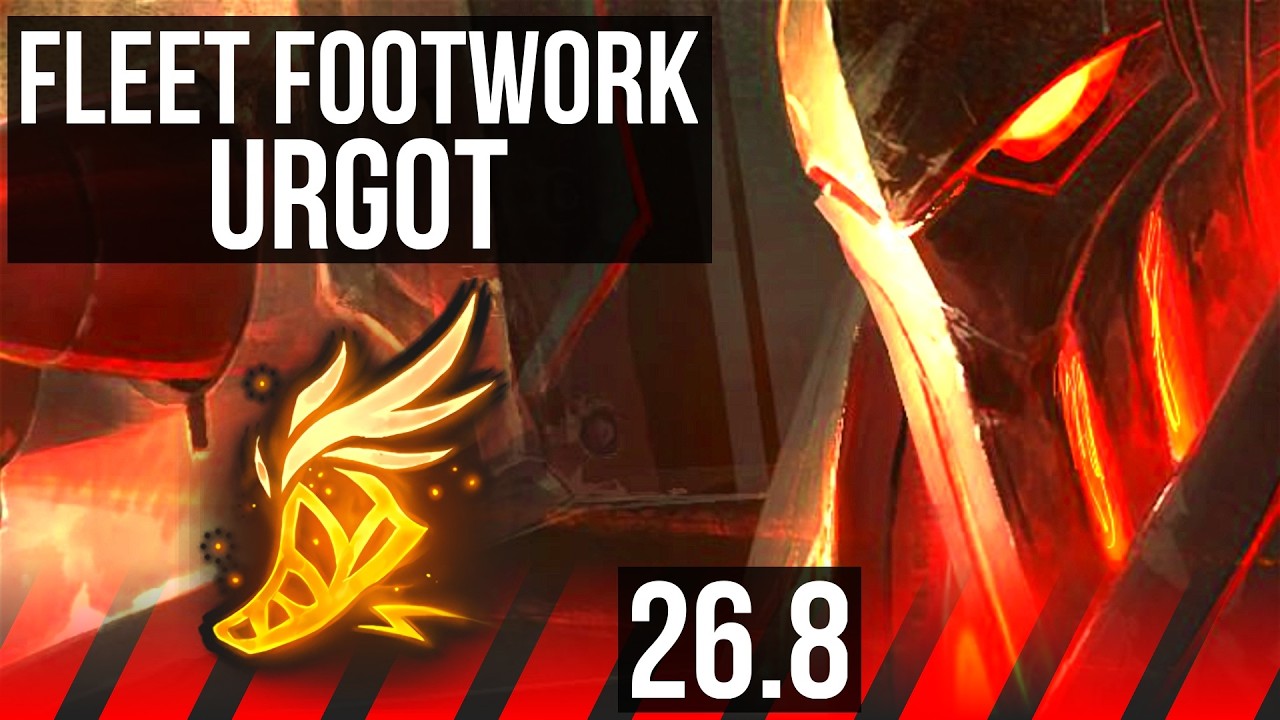 URGOT vs MALPHITE (TOP) | Fleet Footwork | NA Challenger | 26.8