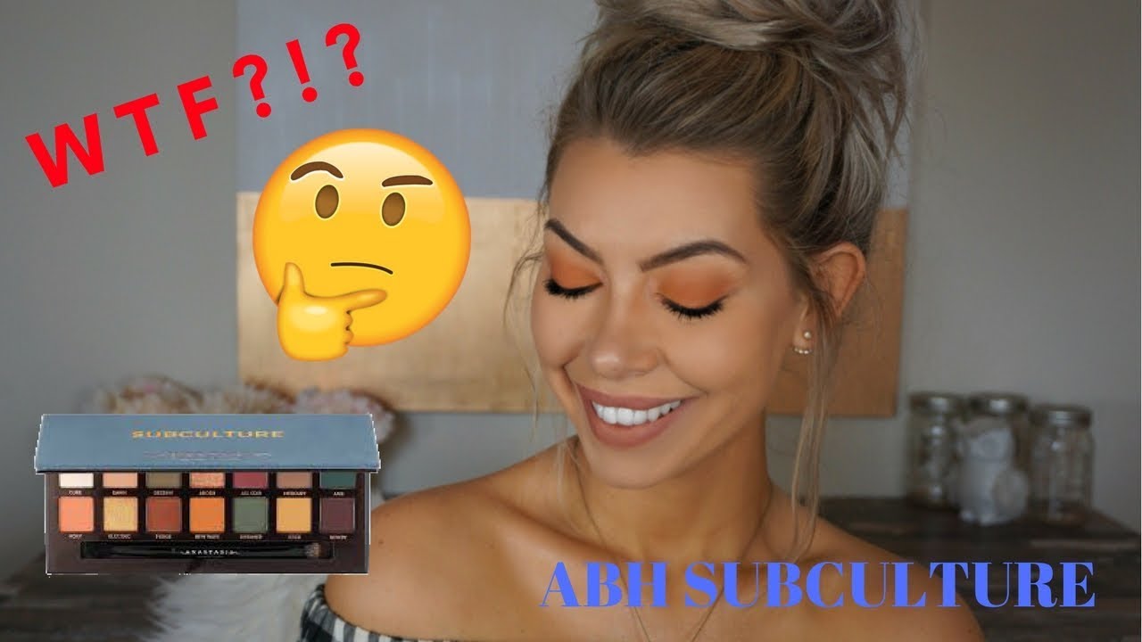 DID I BUY THE ONLY GOOD ABH SUBCULTURE PALETTE?! | BrittanyNichole