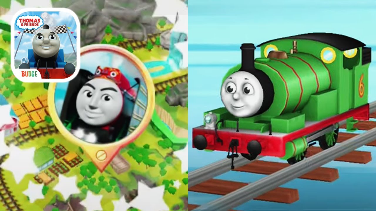 Thomas & Friends: GoGo Thomas - Percy VS Yong Bao - Full Upgrade Diamond Super Fun Races (Budge)