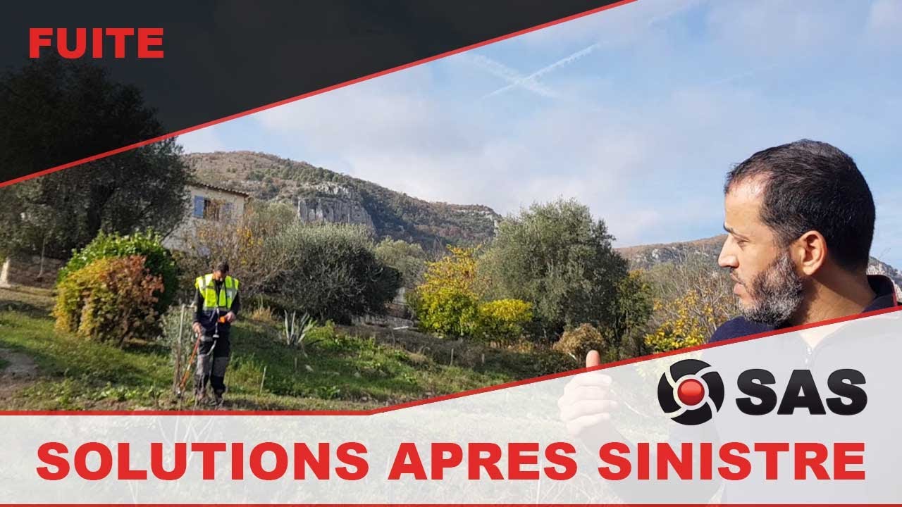 Comment repérer une fuite sur réseau enterré ?
