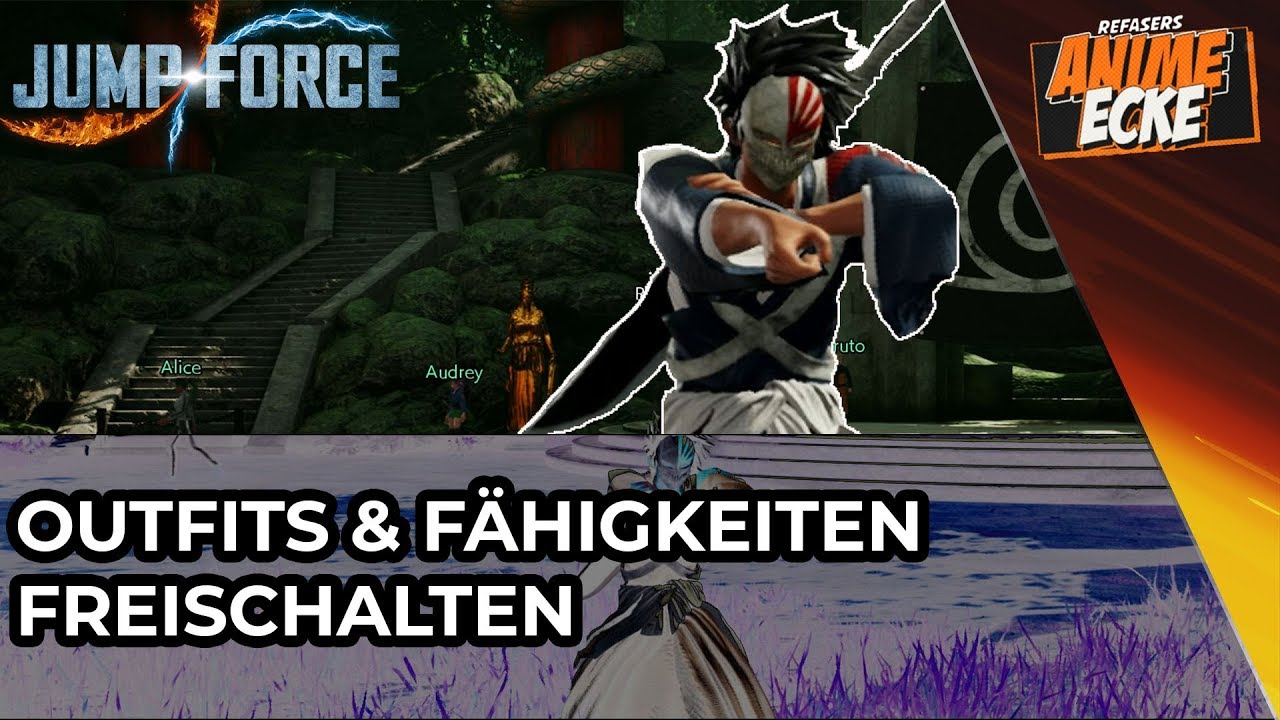 Jump Force Outfits, Fähigkeiten & mehr freischalten und anpassen