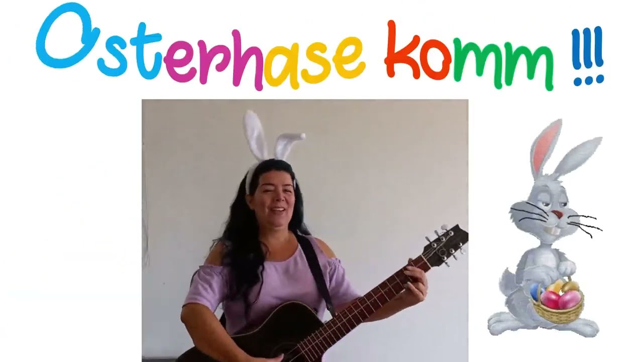 komm, bitte, komm! Osterhase komm!
