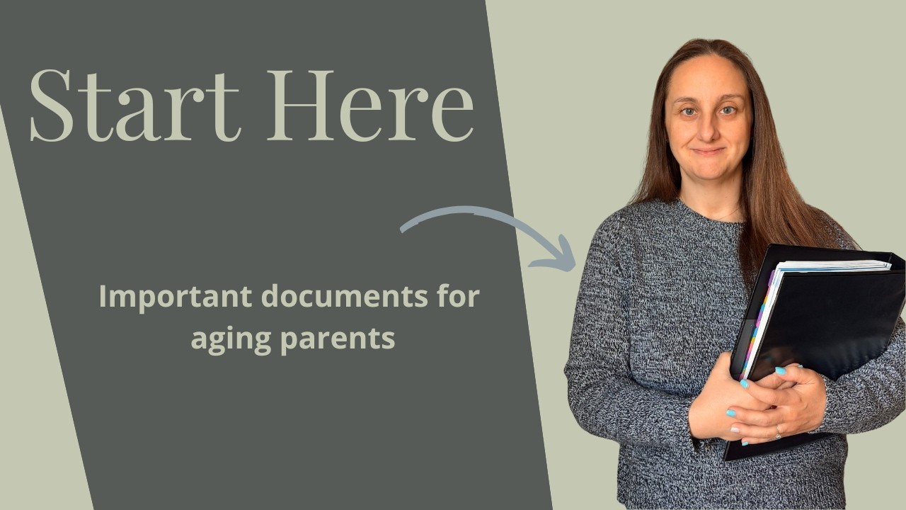 What Documents You Need to Help Your Aging Parent (And How to Organize Them)