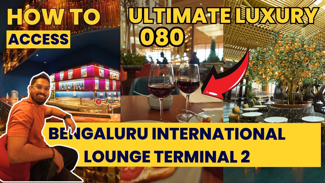 Bangalore international airport terminal 2 lounge | Zero Eight Zero | 080 international lounge T2