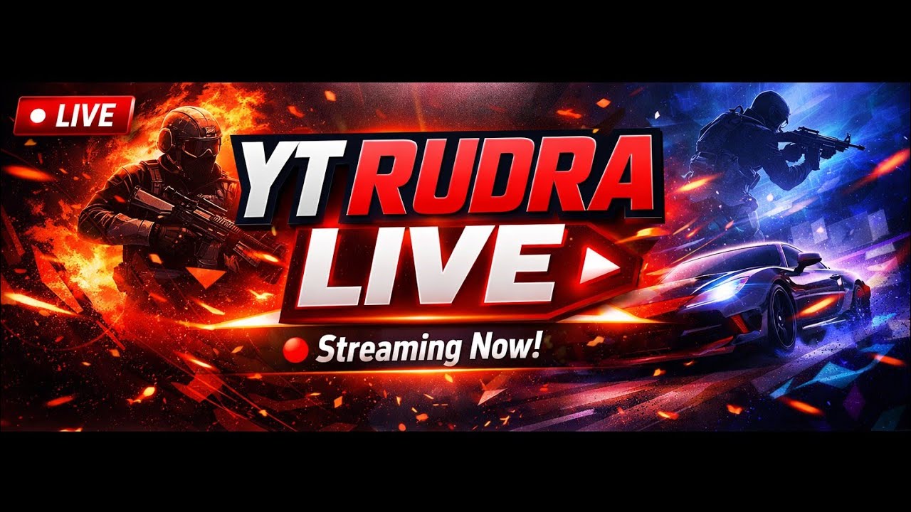 Live streaming of YT RUDRA IS LIVE