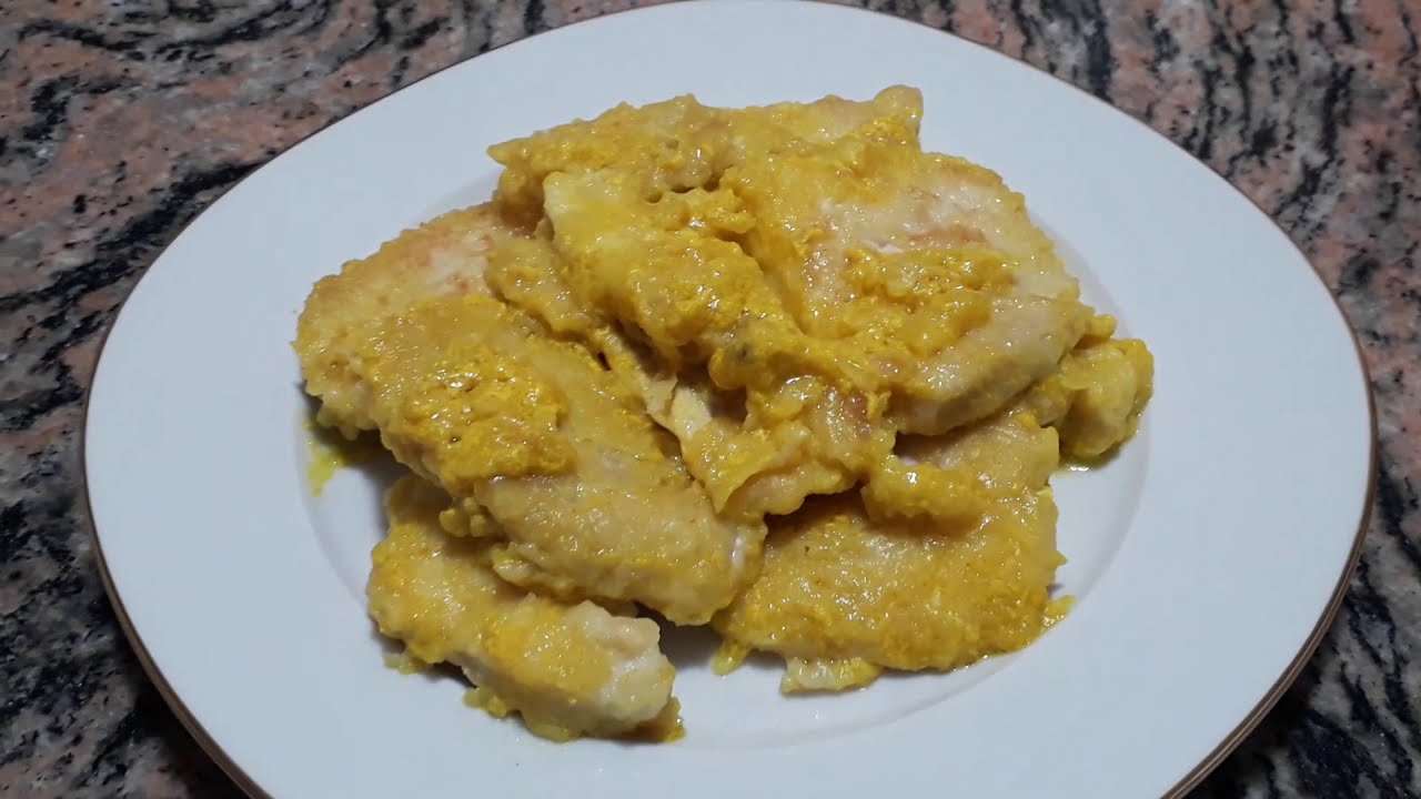 Pollo alla Curcuma | Ricetta facile e veloce | Petto di Pollo coloratissimo