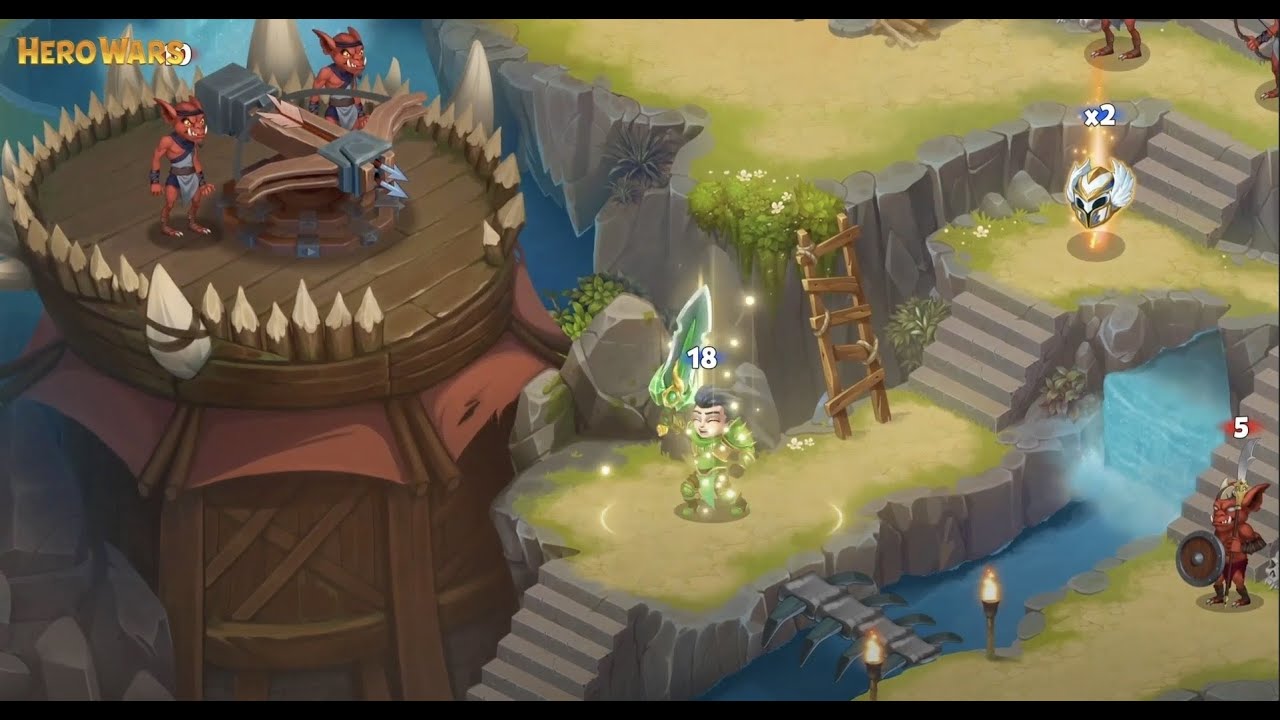Upgrade Hero Wars! Level up for free in best RPG