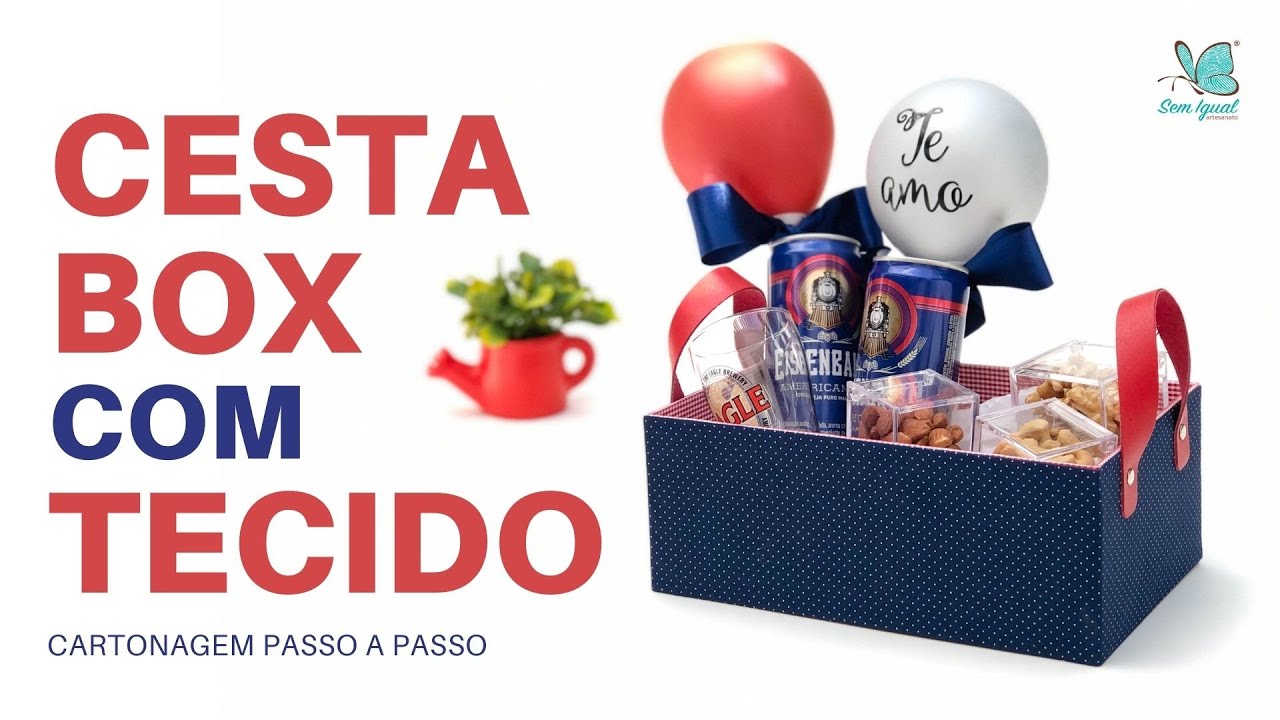 Cesta Box de Luxo em Cartonagem Passo a Passo com Heloísa Gimenes | TV Aparecida 30/07/2021