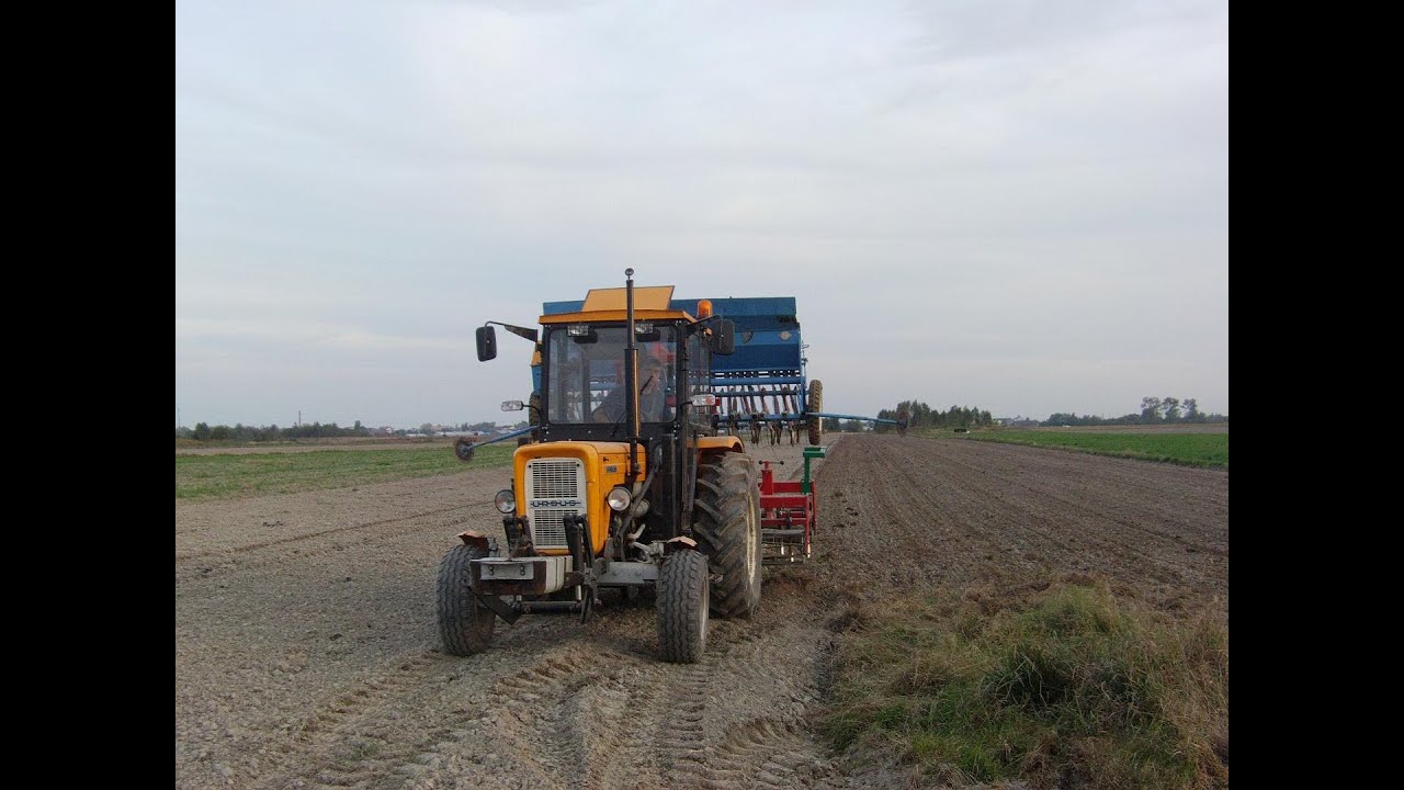 Orka, siew i obornik 2012 Ursus c-360 3p + zestaw uprawowo siewny AGRO-MASZ, Pług 3x35,
