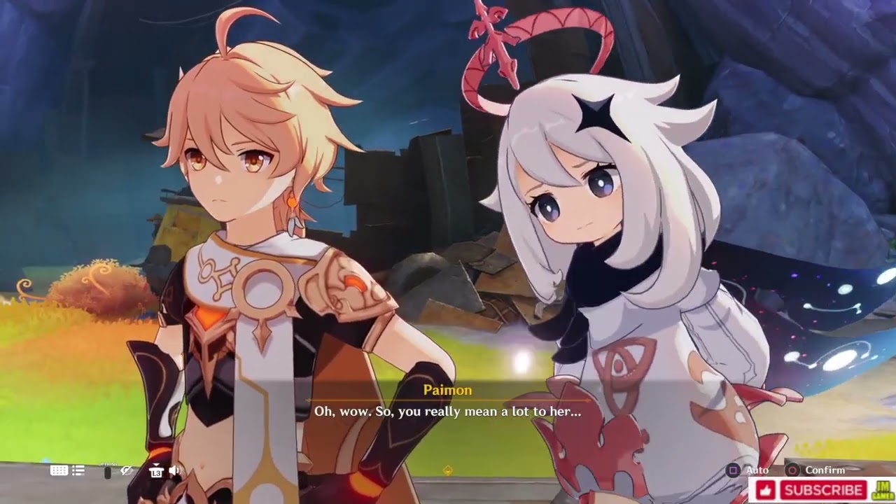 Genshin Impact Aino Cutscene