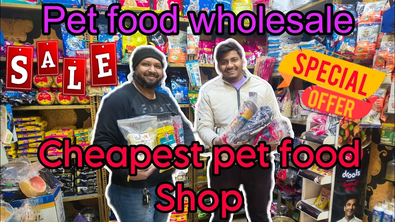 Cheapest Pet Food And Accessories Market in Delhi | wholesale and retail | Cheapest Pet shop |