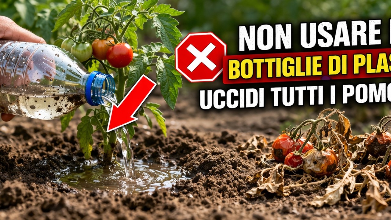 🍅 Come coltivare POMODORINI infiniti in semplici BOTTIGLIE di plastica (Metodo Facile e a Costo Ze