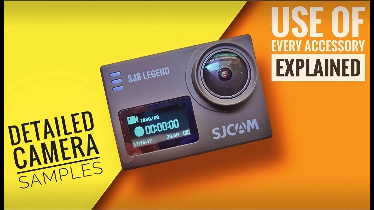 SJCAM SJ6 Legend Sports & Action Camera | In Depth Review !
