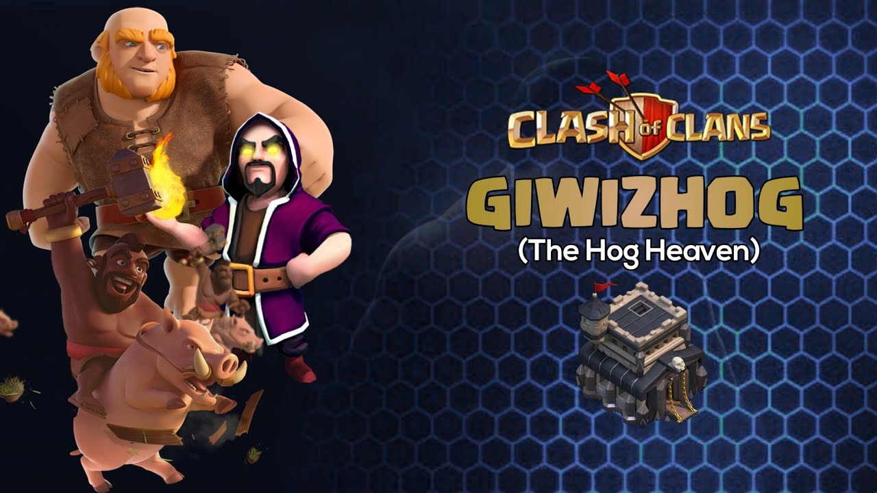 TH 9 Farming 3 Star Attack - GiWizHog (Clash of Clans) #clashofclans #coc #cocindo