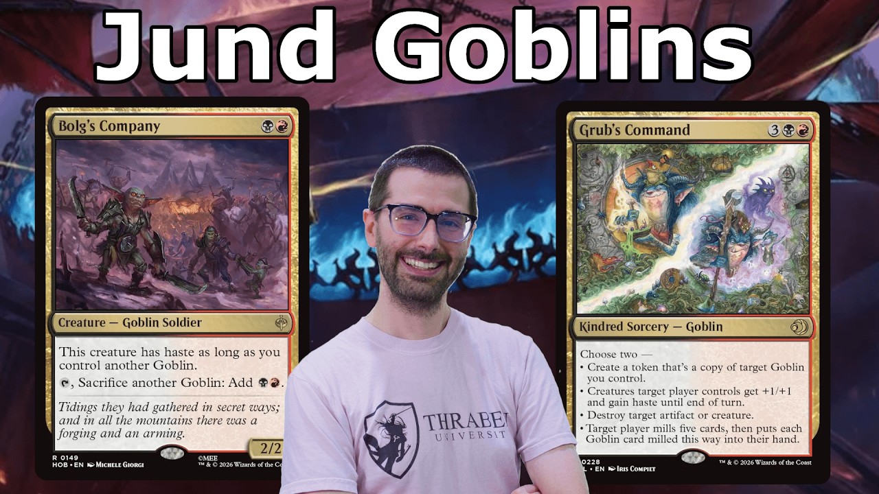 TESTING NEW GOBLINS!  Legacy Jund Goblins MTG
