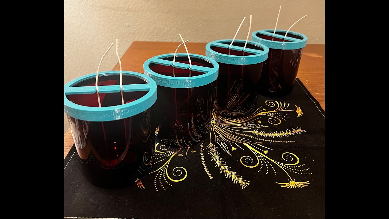 Testing Norden Candle Supply's Wick Centering Device and Holders