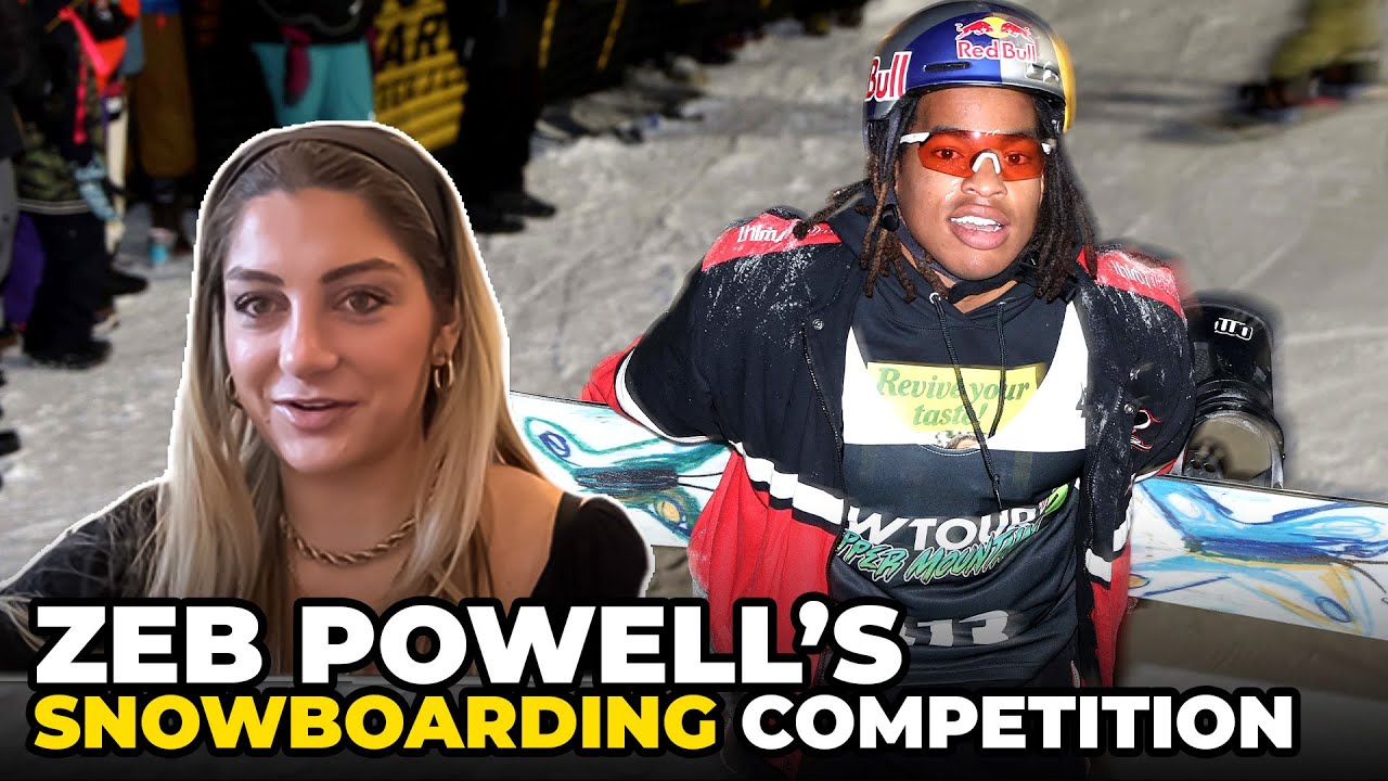 I Go To Zeb Powell's Snowboarding Competition (Red Bull Heavy Metal 2025)