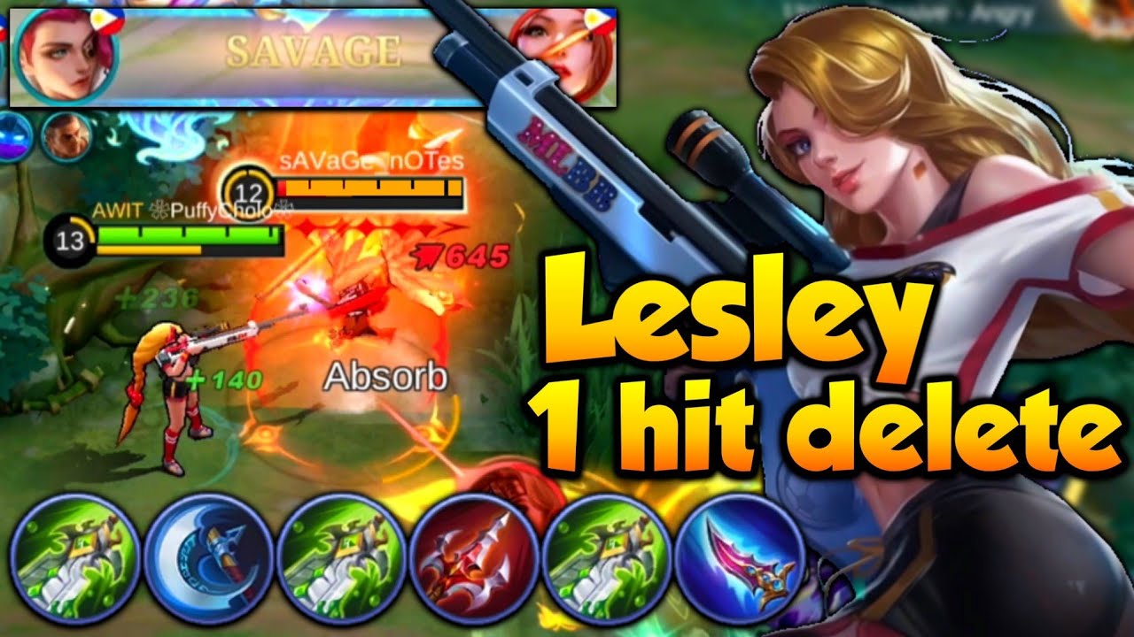 LESLEY 1 HIT DELETE BUILD!