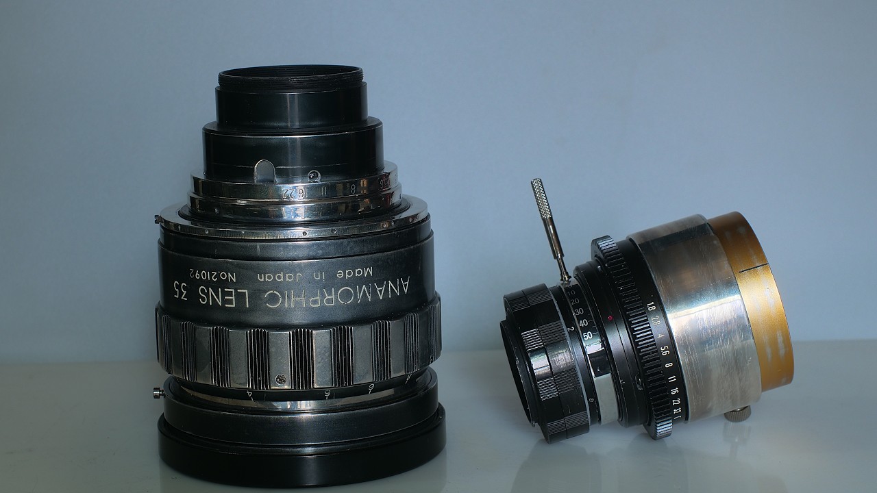 Central scope 35MM anamorphic 2X