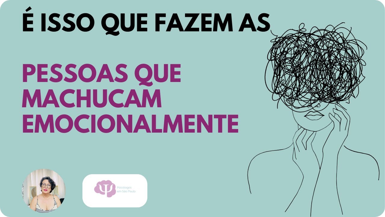 COISAS QUE MACHUCAM EMOCIONALMENTE