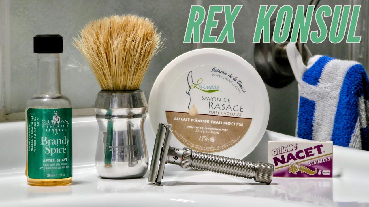 Rex Konsul Slant regolabile , review - Il Cerusico - #rasoiodisicurezza