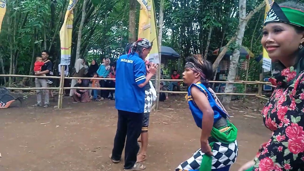 Barongan & janturan Ebeg sekar muda budaya di karangjati wetan#kudakepang #jaranan #fyp #barongan 