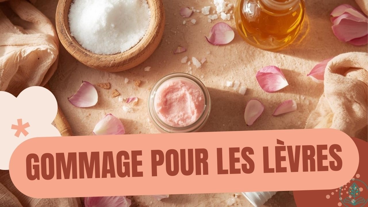 Gommage au sucre pour les lèvres maison