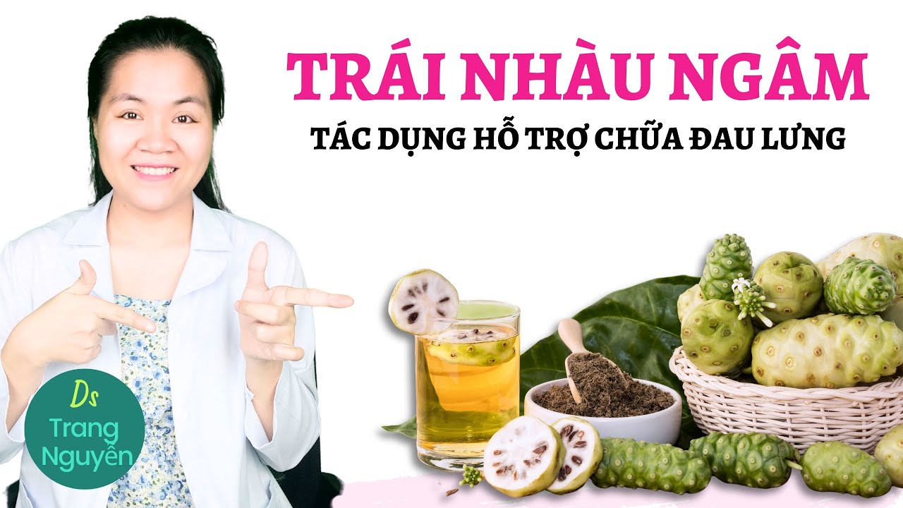 Cách sử dụng trái nhàu để hỗ trợ chữa đau lưng hiệu quả