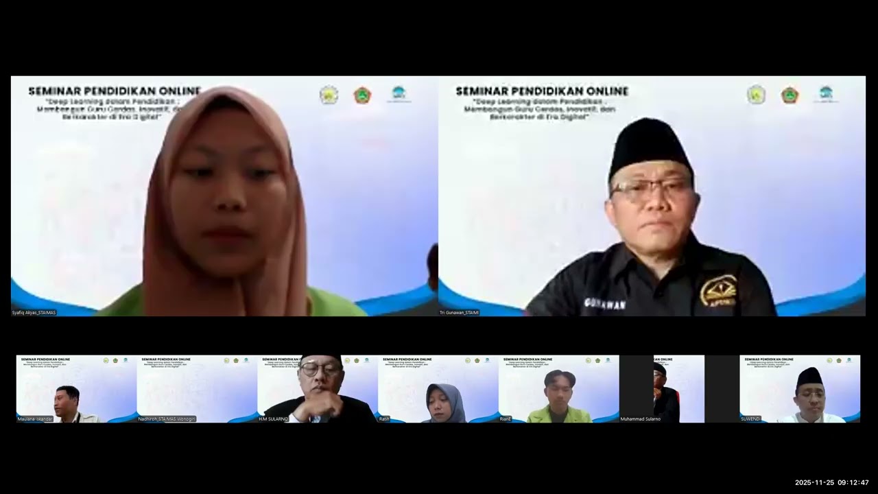 SEMINAR PENDIDIKAN ONLINE