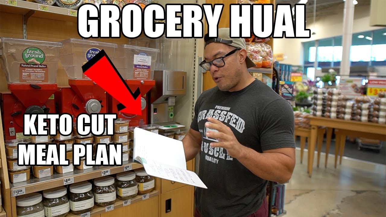 The Keto Cut | Ep. 2 | SHOPPING FOR MY MEAL PLAN