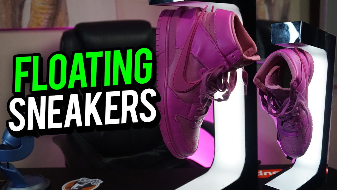 Make your Sneakers Float! How this Sneaker Levitation Display works!