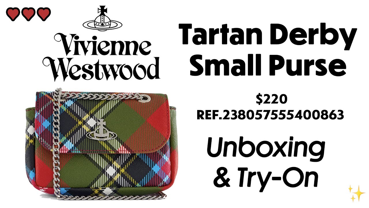 VIVIENNE WESTWOOD Derby Small Purse | Unboxing & Try-On