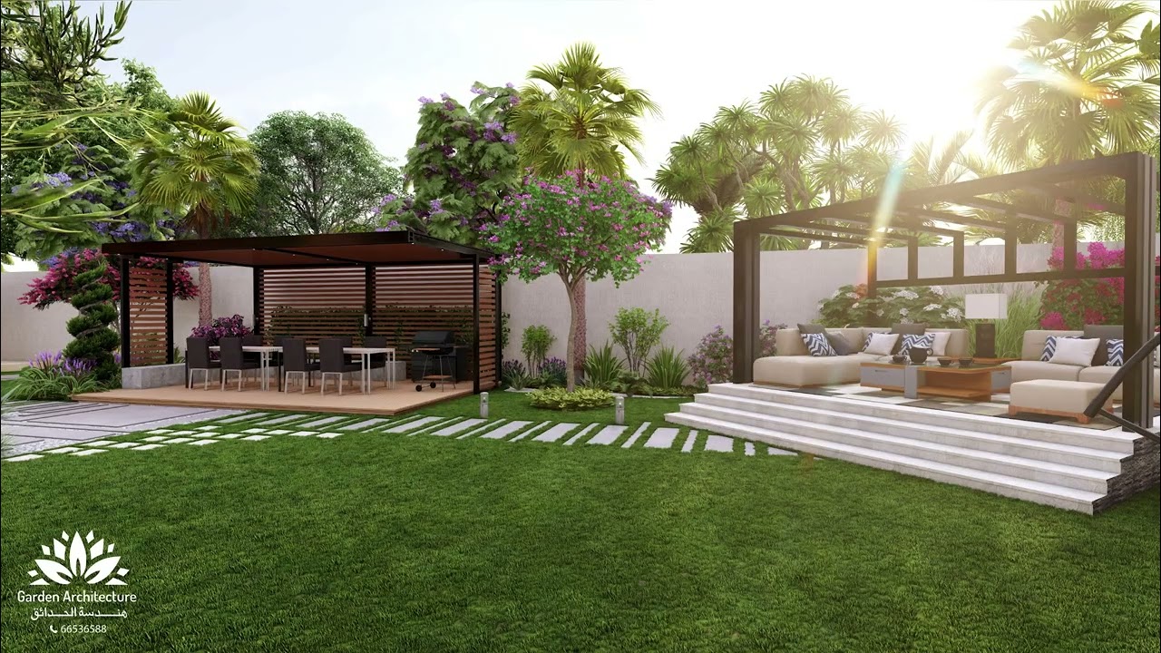 تصميم جديد من اعمالي لحديقة خارجية ارجو الاشتراك في القناة وتفعيل زر الجرس ليصلكم كل جديد