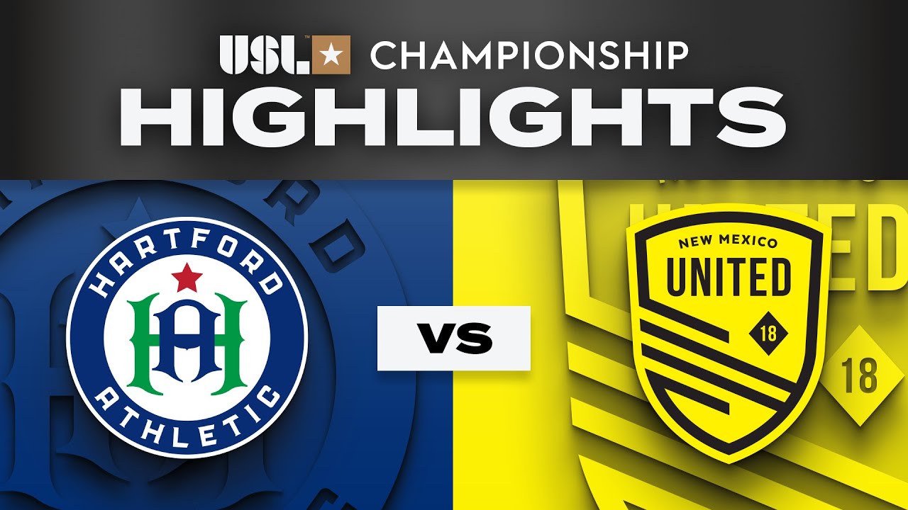 7.30.2025 | Hartford Athletic vs. New Mexico United - Game Highlights