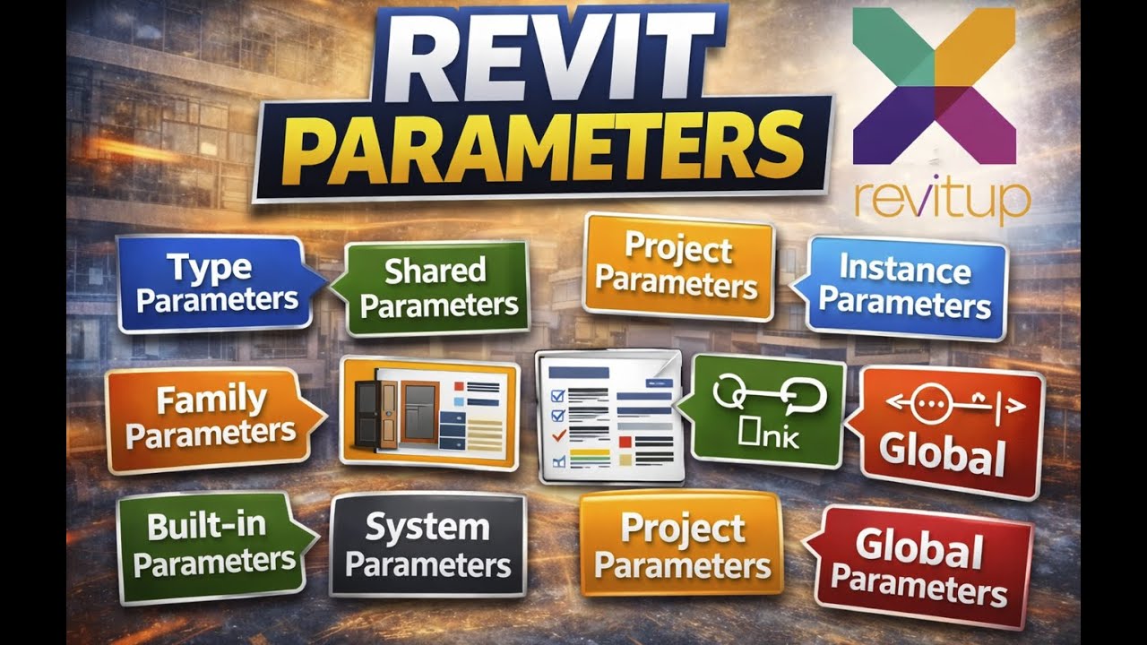 Revit Parameters Explained | Family, Project, Shared & Global Parameters