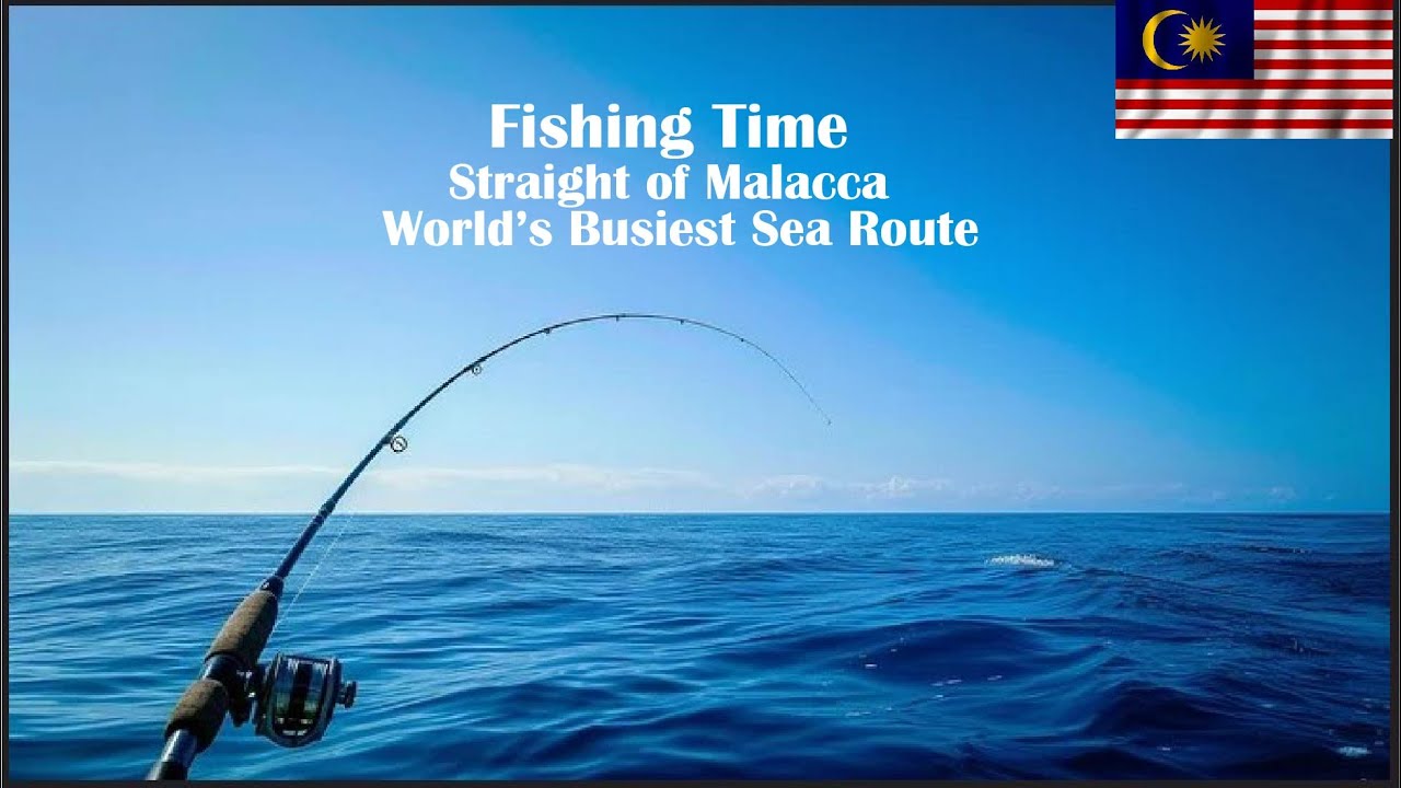 Fishing by the World’s Busiest Sea Route 🌊 | Strait of Malacca 🎣