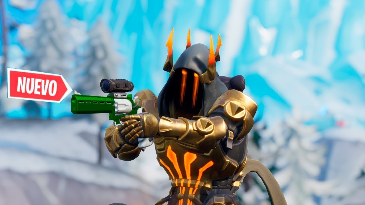 ASÍ DE INCREIBLE ES EL *NUEVO* REVOLVER CON MIRA DE FORTNITE: Battle Royale