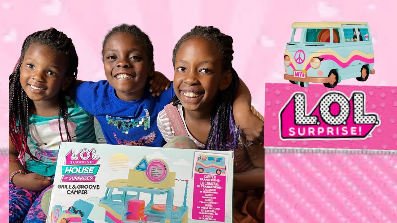 LOL Surprise Grill & Groove Camper | Confetti Under Wraps Dolls | Unboxing #unboxing