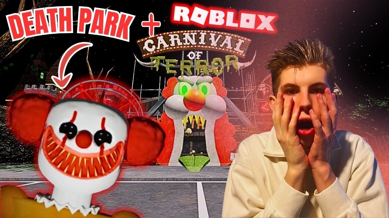 CARBAVAL OF TERROR ROBLOX ► МЕНЯ ЗАПЕРЛИ В ПАРКЕ СМЕРТИ 😨