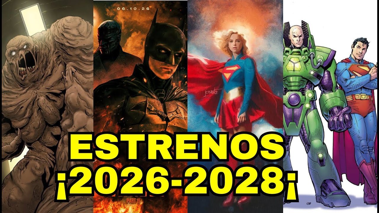 PROXIMAS PELICULAS DE DC (2025 - 2028) #peliculas #dccomics #review #dc