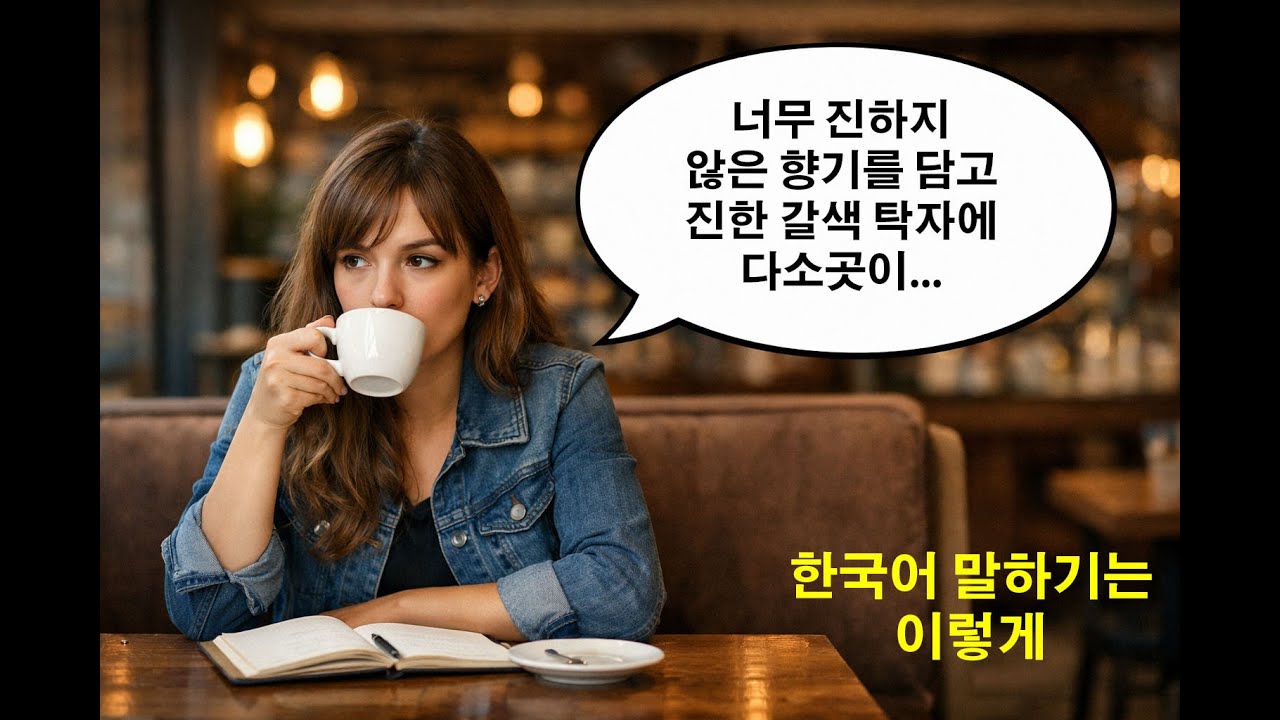 A slow but consisent way of improving Korean speaking [learn Korean]