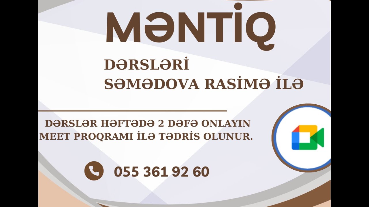 Məntiqdən Rebus bölməsinə aid test izahı.Rasimə Səmədova.